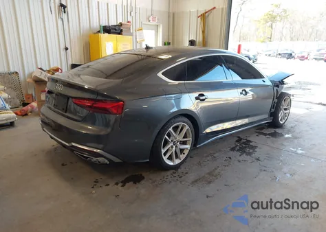 2024 Audi A5 Sportback Premium Plus 45 Tfsi Quattro S Tronic из США, поврежденный, VIN WAUFACF59RA007514
